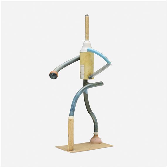 Walking Figure with Tower - Richard Blake Shaw