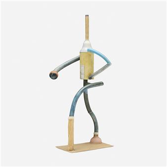 Walking Figure with Tower - Richard Blake Shaw