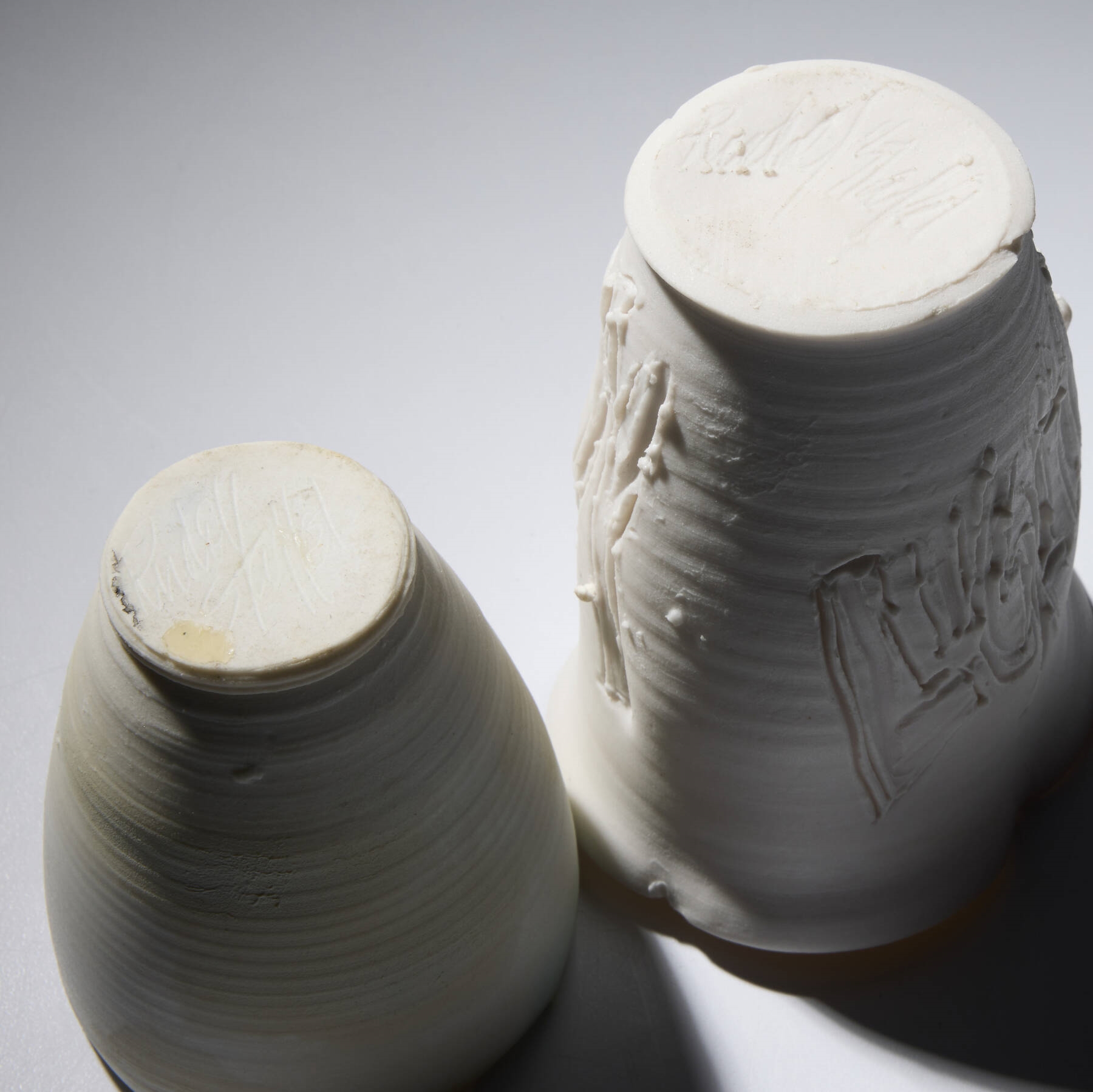 Artwork by Rudolf Harry Staffel, Light Gatherers (two works, Made of porcelain