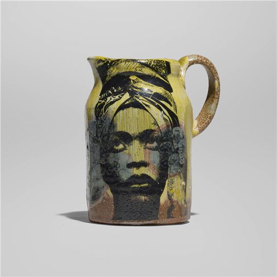 Portrait pitcher (Erykah Badu - Roberto Lugo