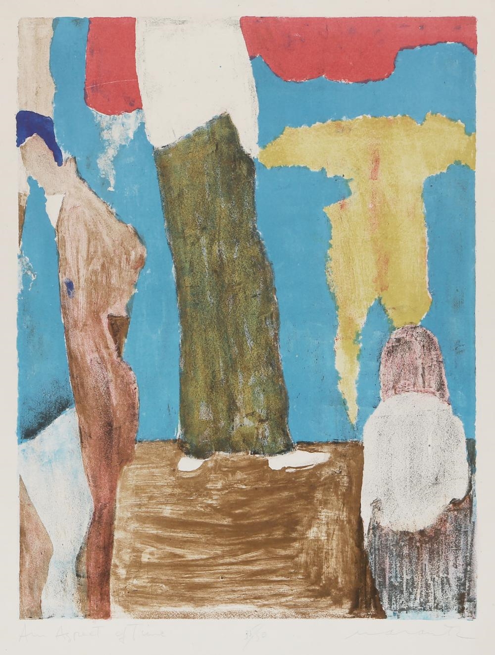 Artwork by Irving Marantz, An Aspect of Time, Made of Lithograph on BFK Rives