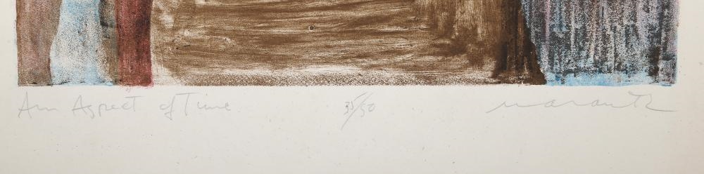 Artwork by Irving Marantz, An Aspect of Time, Made of Lithograph on BFK Rives