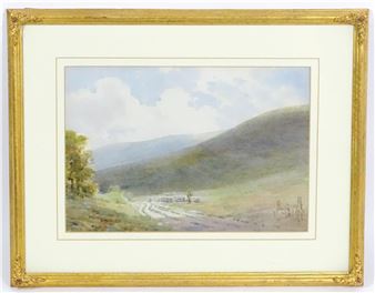 A Shepherd and his Flock - Charles S. Bradley