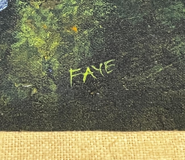 Artwork by Faye, Faye, Made of Oil on canvas