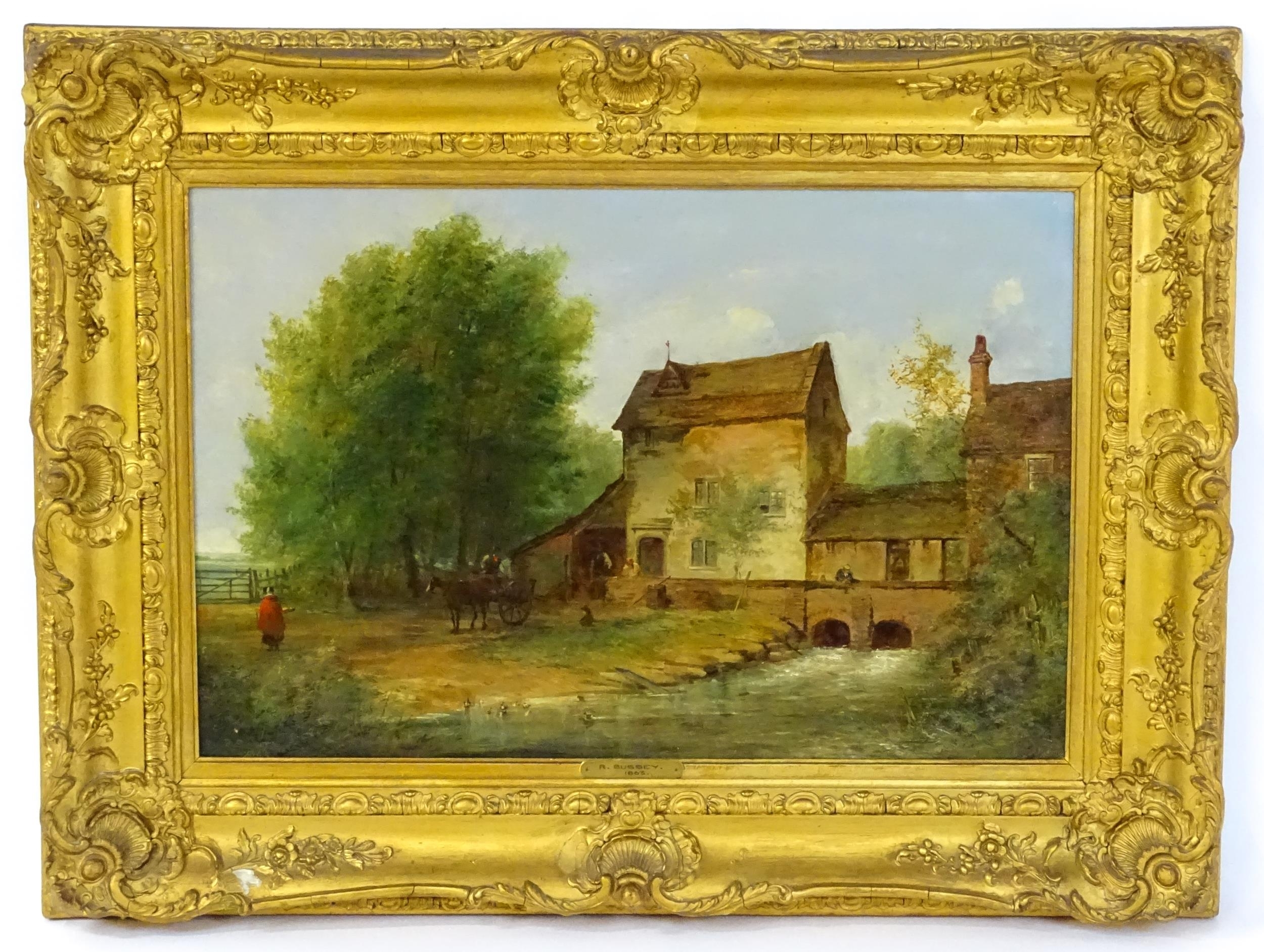 Reuben Bussey | Mill on the River Beck (1863) | MutualArt