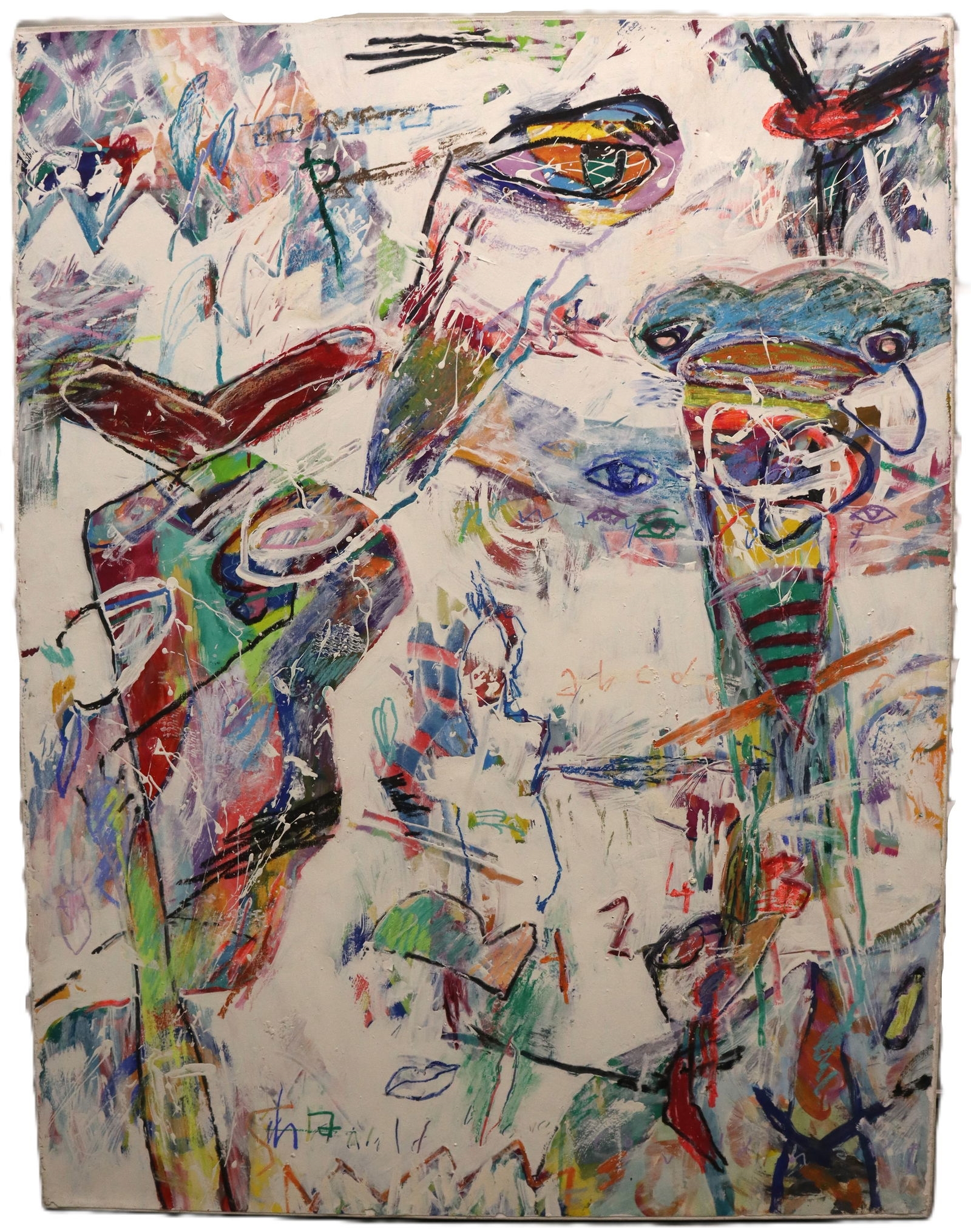 Artwork by Ford Crull, Look Homeward Angel, Made of diptych