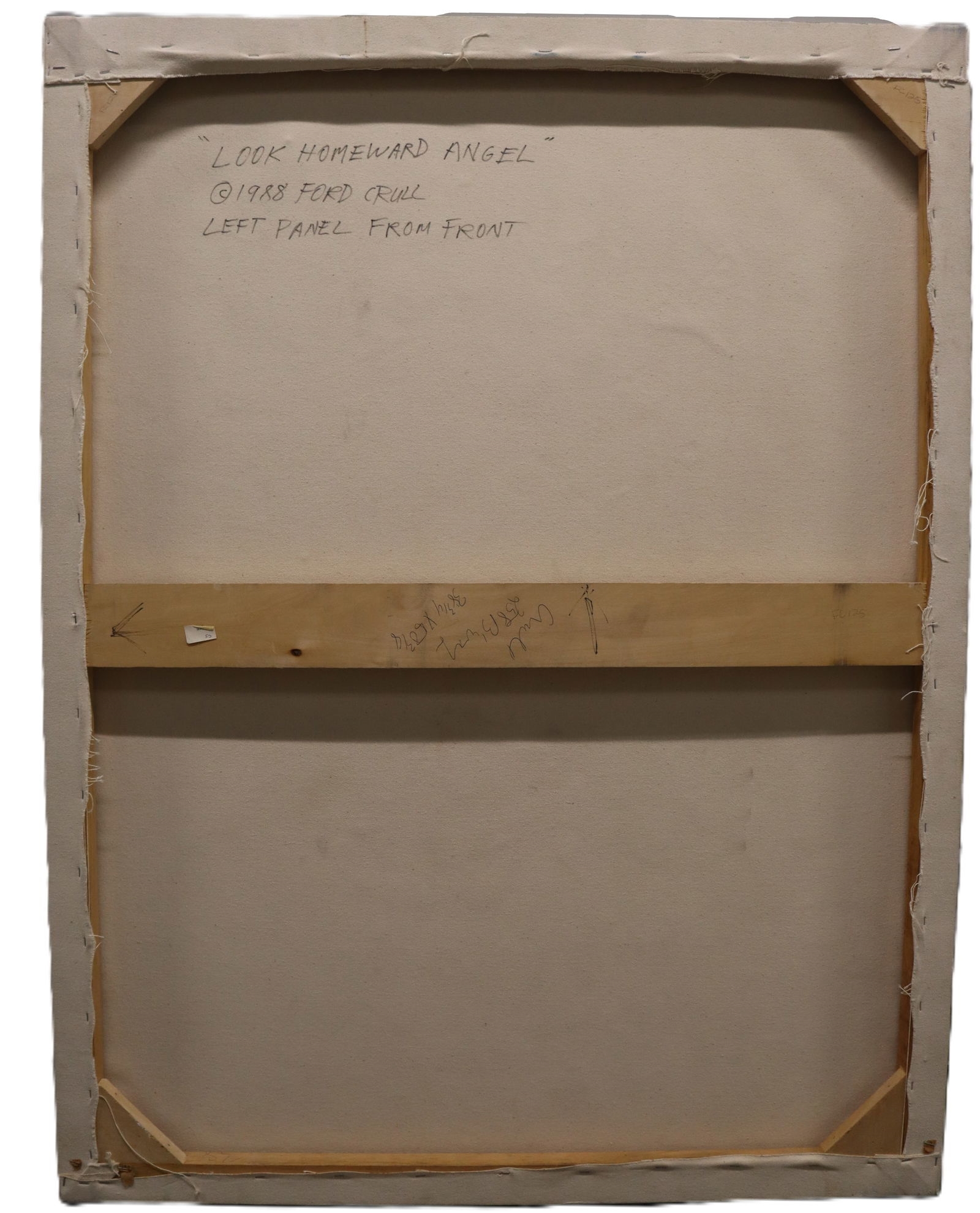 Artwork by Ford Crull, Look Homeward Angel, Made of diptych