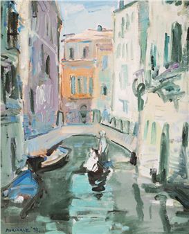 Canal in Venice - Vasile Muresan