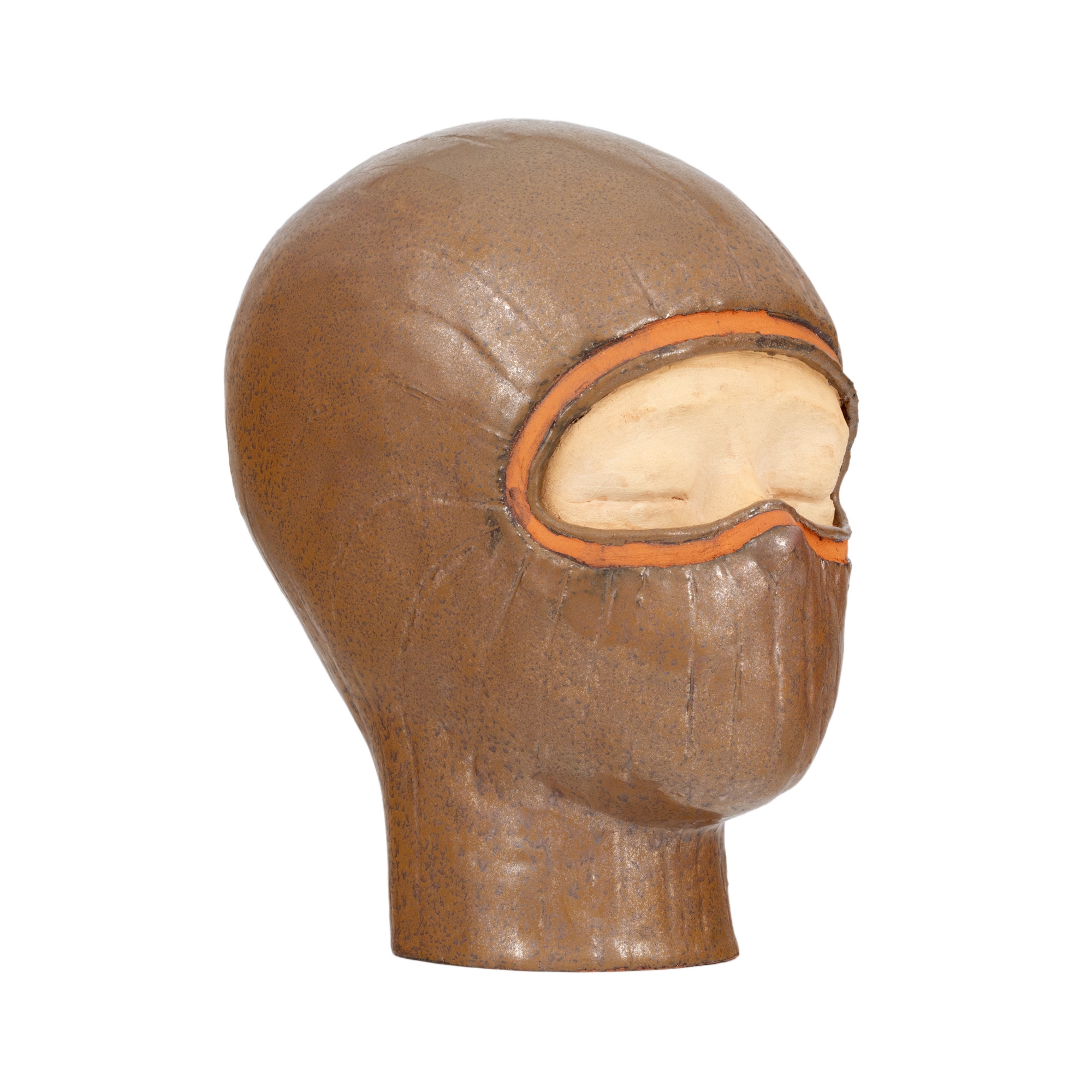 Artwork by Rebeca Ulici, Xerox of a Xerox, Made of glazed burnt ceramic; free modeling