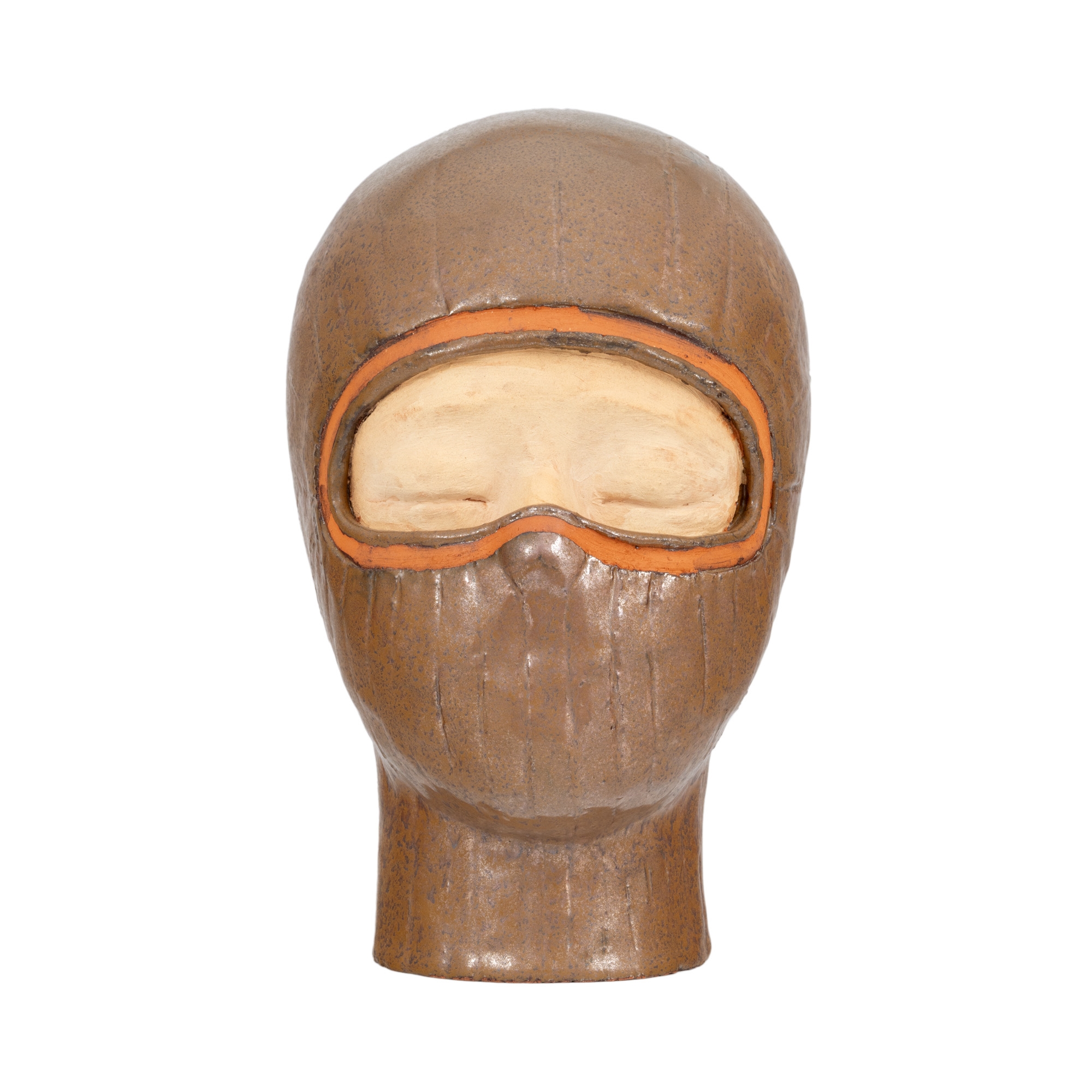 Artwork by Rebeca Ulici, Xerox of a Xerox, Made of glazed burnt ceramic; free modeling