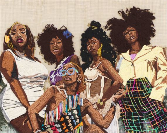 Kandy G Lopez: Textile Truths: Faces of Resilience - ACA Galleries