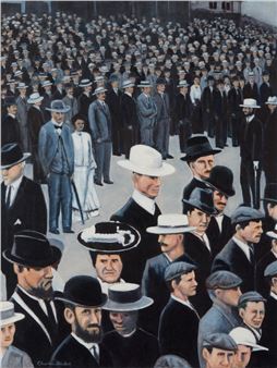 Basin Reserve, Test Scene - Charles Blades