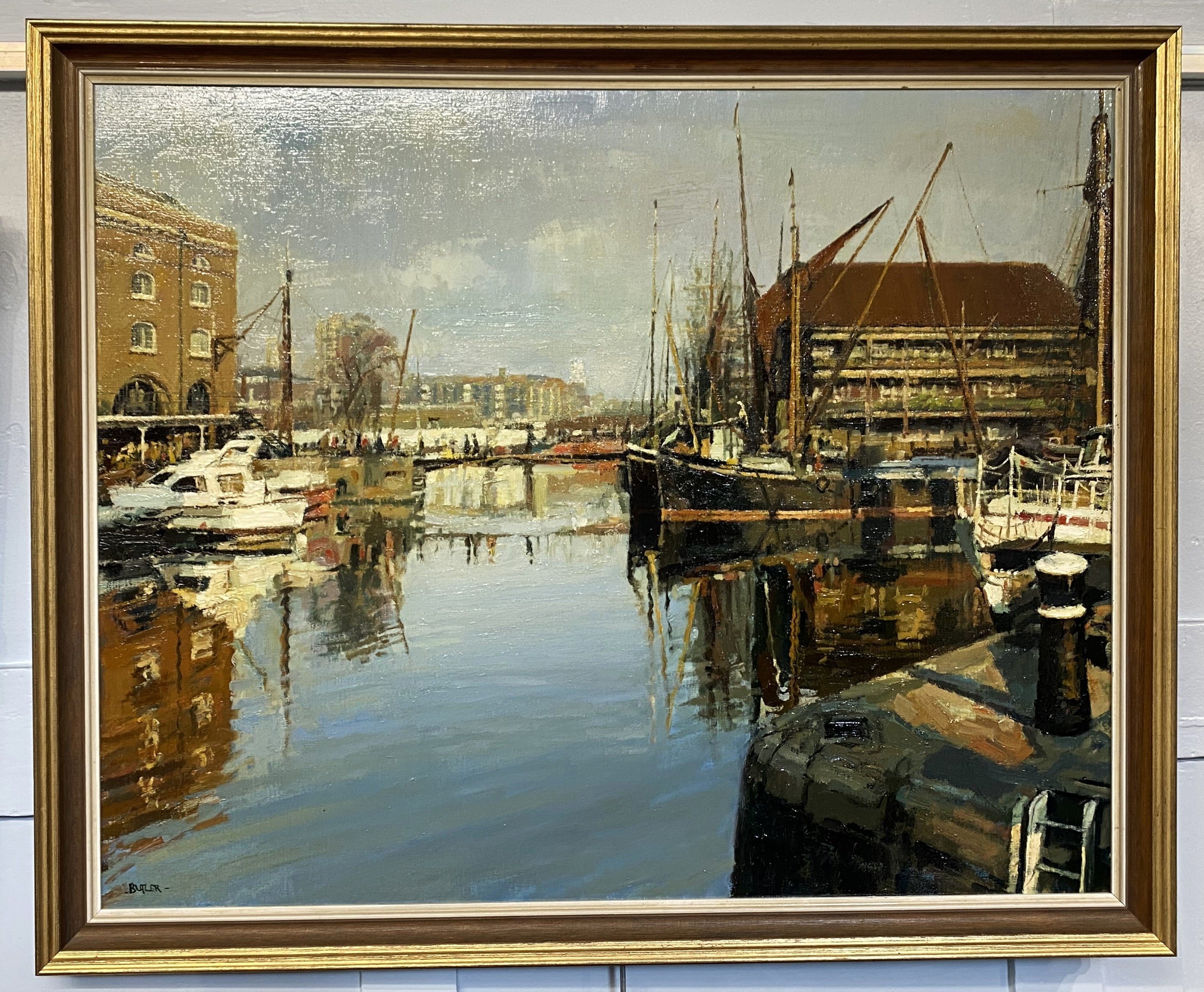 George Anthony Butler | St Catherines Dock, London | MutualArt