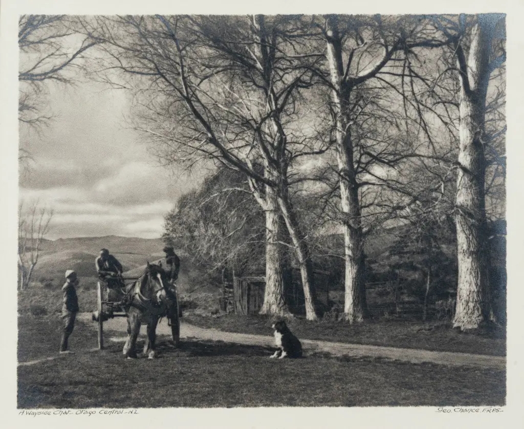 George Chance | A Wayside Chat Central Otago NZ | MutualArt