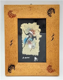 A WONDERFUL, ORIGINAL PIECE OF ABORIGINAL ART - Arthur Conlan