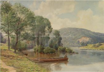 Na řece - Josef Procházka