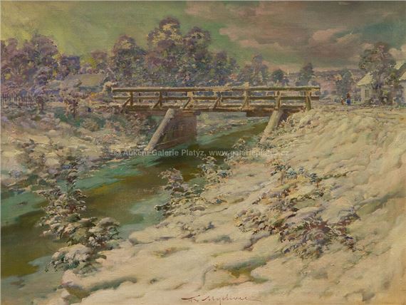 V zimě - František Myslivec