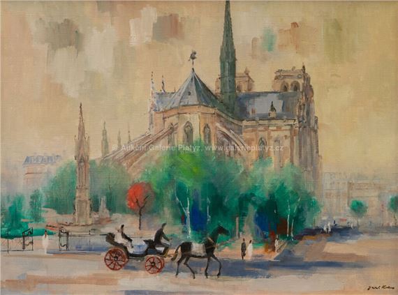 Notre Dame by Jaroslav Kotas
