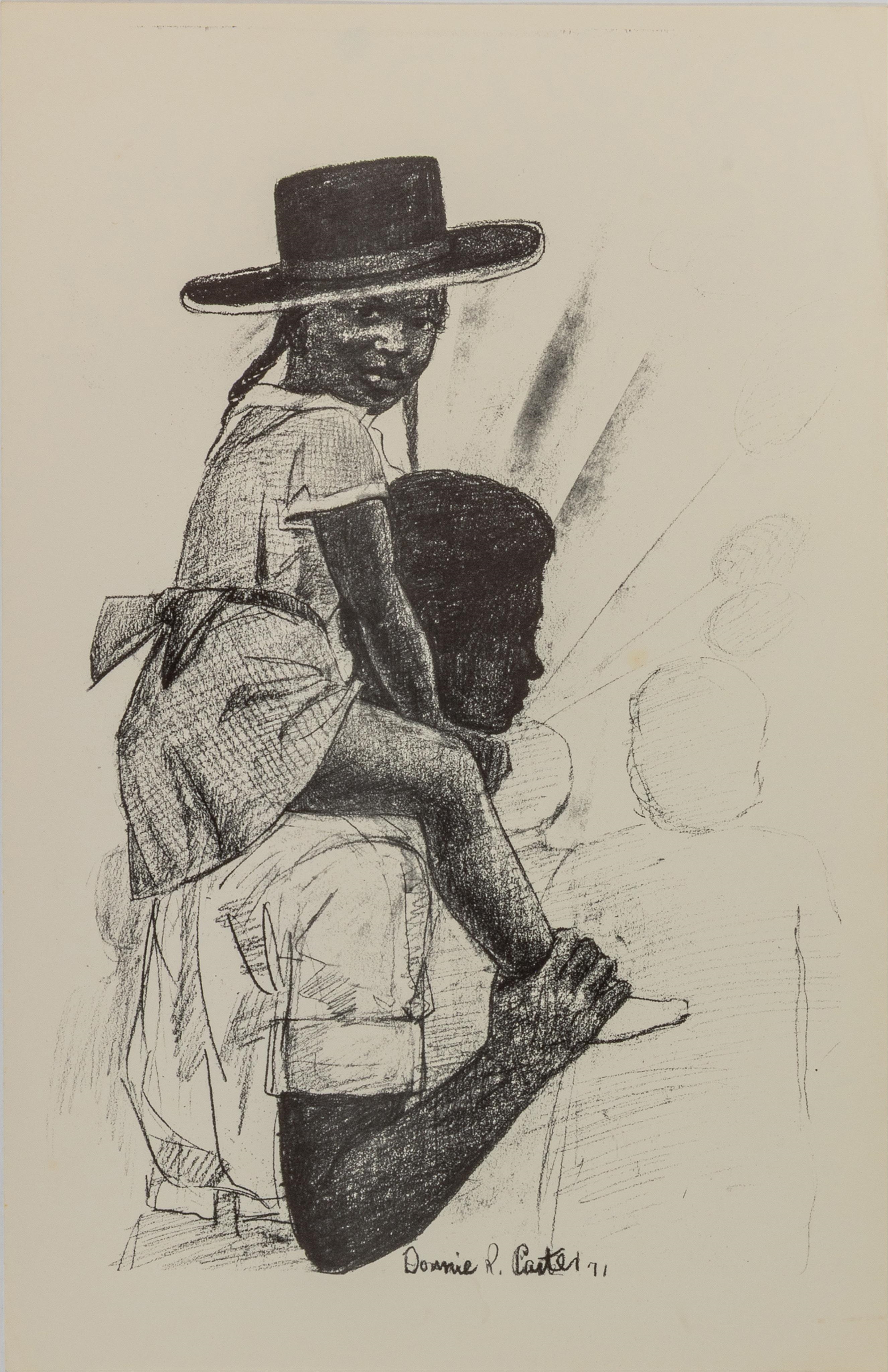Donnie R. Carter | lot of 3 lithographs (1971) | MutualArt