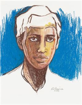 untitled, man - Samella Sanders Lewis