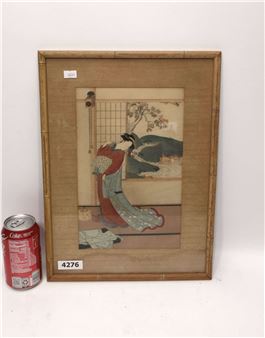 Woman of a Shop - Shunko Katsukawa