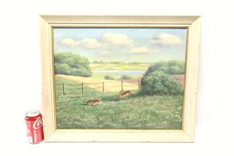 Rabbits in Field - H. W. Sorensen