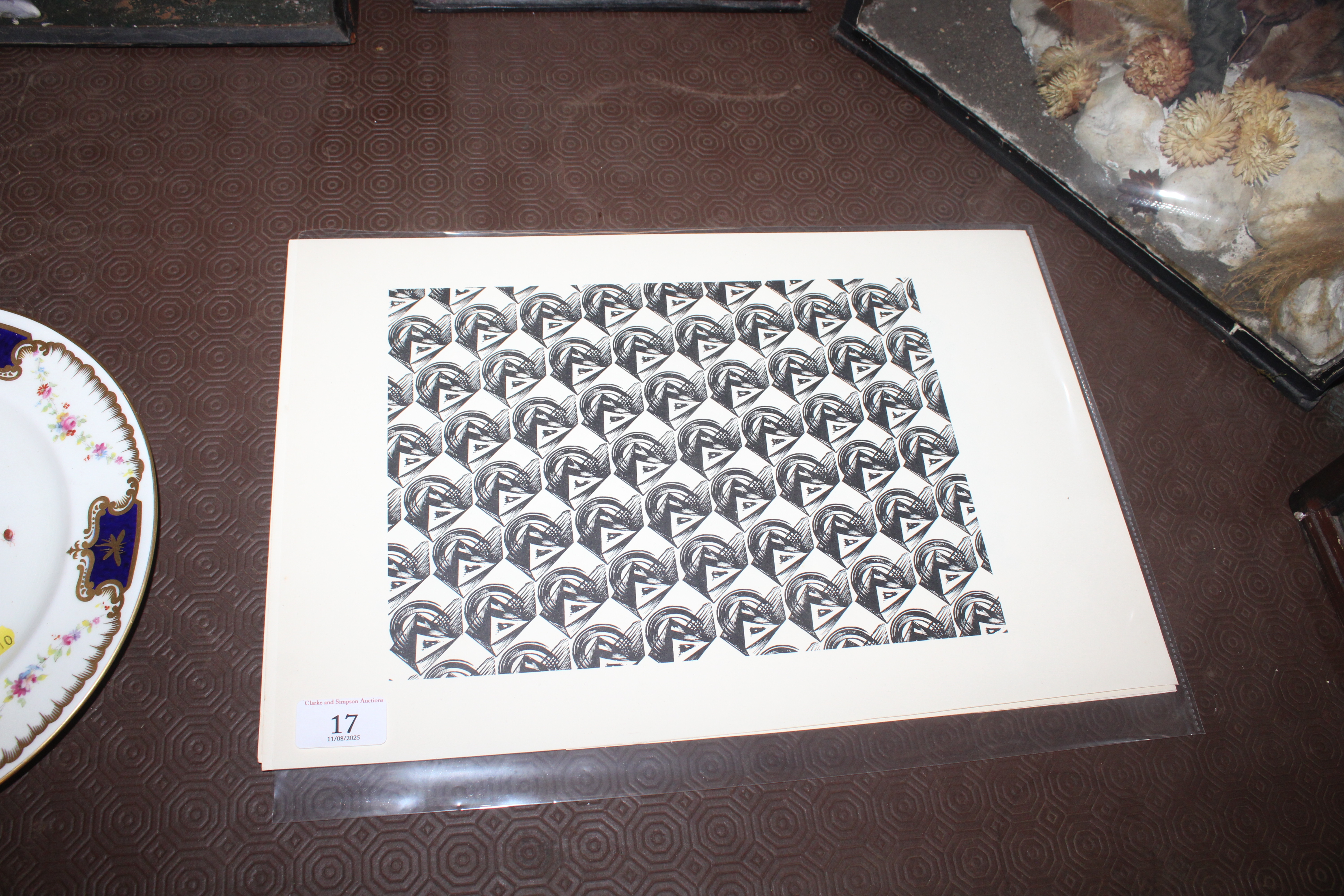 Eric Ravilious | wood engravings for pattern papers | MutualArt