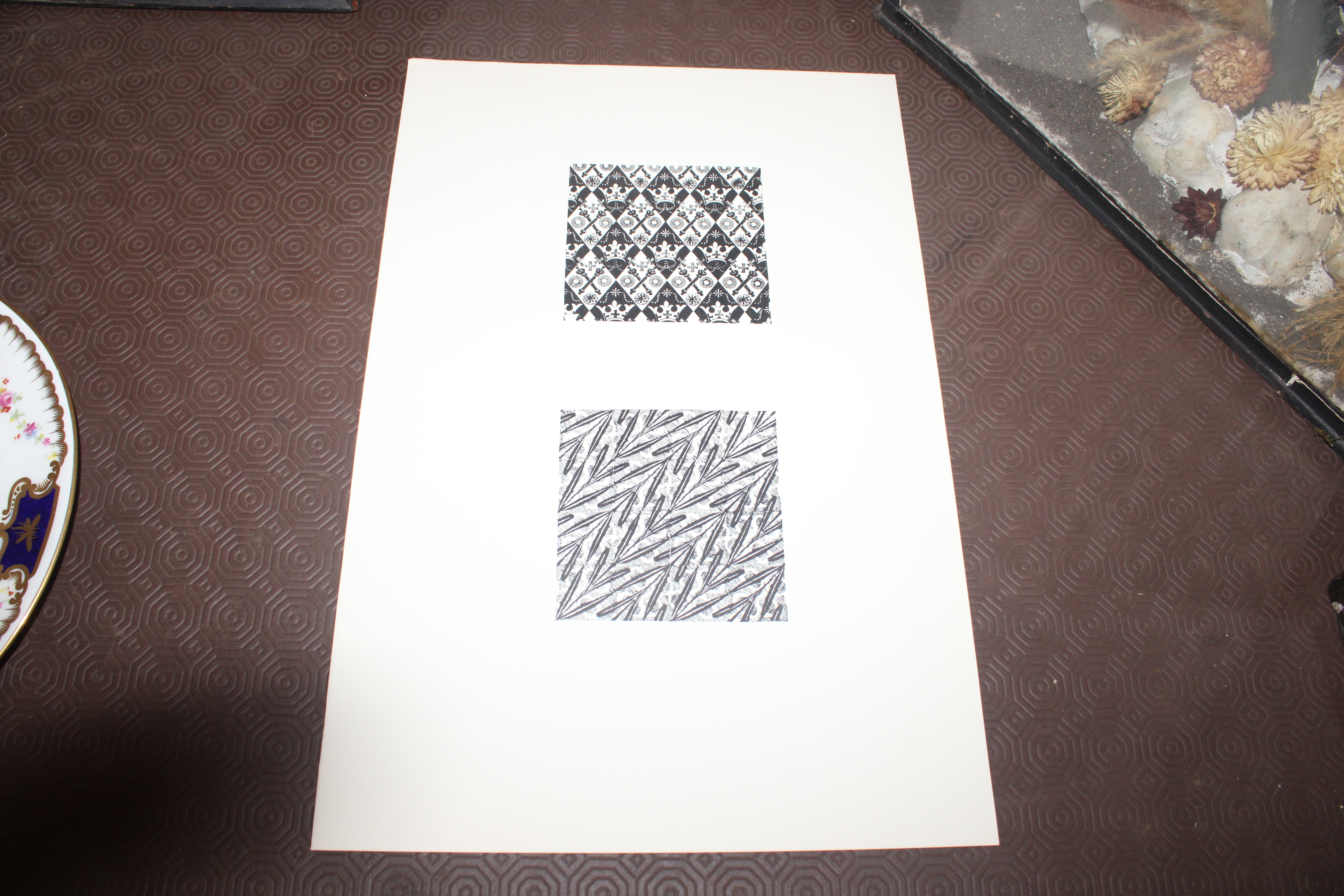 Eric Ravilious | wood engravings for pattern papers | MutualArt