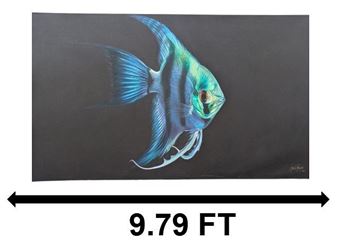 Angel fish painting - Clark Prosperi