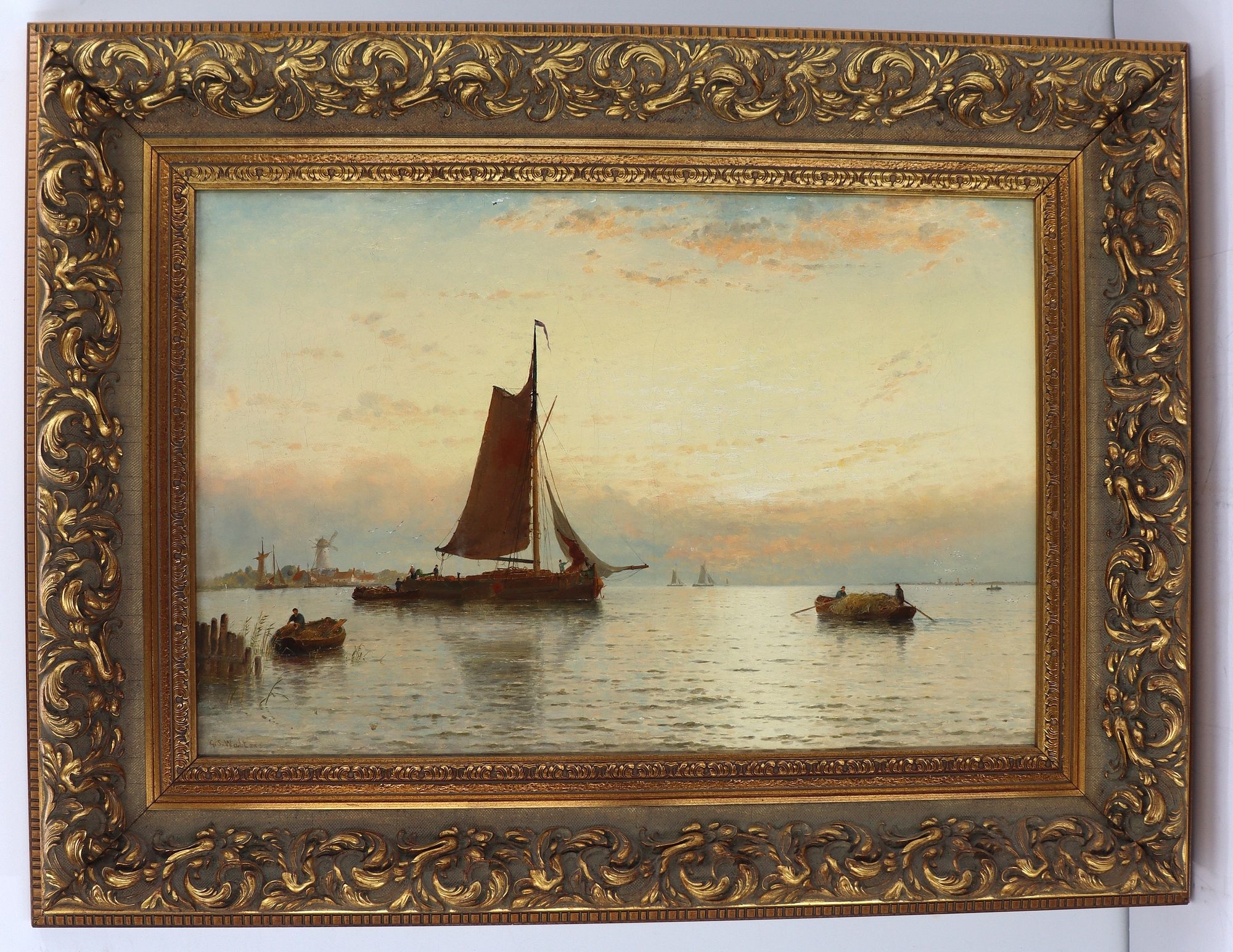 George Stanfield Walters | Marine Seascape (1838 - 1924) | MutualArt