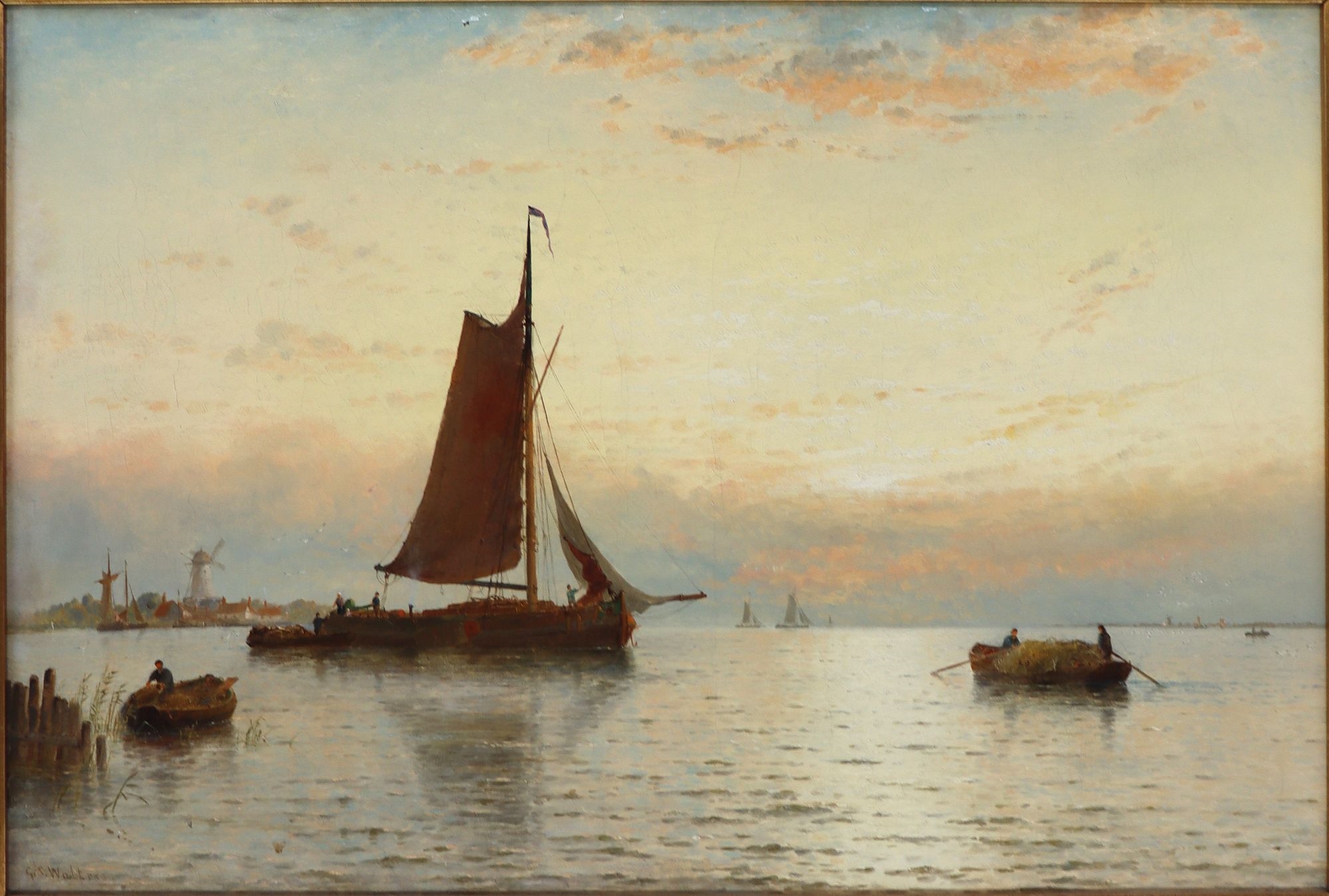 George Stanfield Walters | Marine Seascape (1838 - 1924) | MutualArt