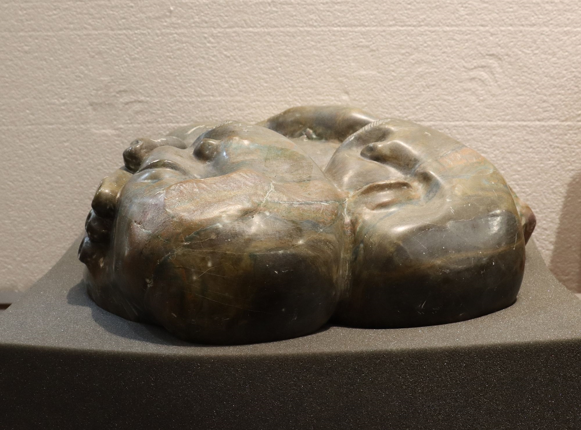 David Mutasa | African Carved Stone Sculpture of a Man and Woman ...