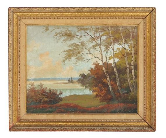 Landscape Oil on Canvas - Paul Kujal