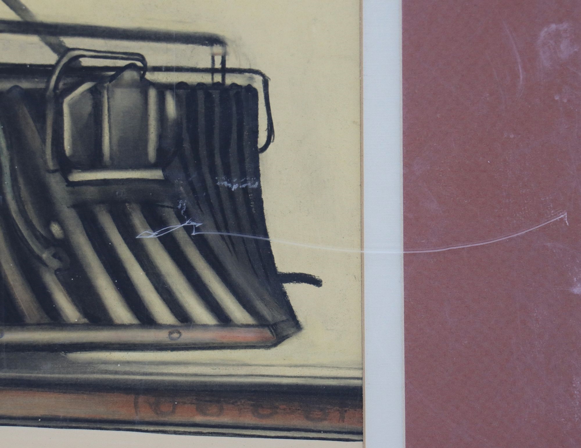 Robert Caples | Original Painting of the Steam Locomotive #11 of the ...