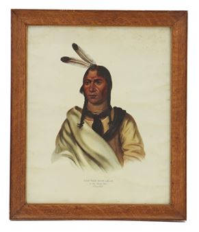 Esh-Tah-Hum-Leah A Sioux Chief - Charles Bird King
