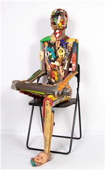 SEATED FIGURE - Leo Sewell