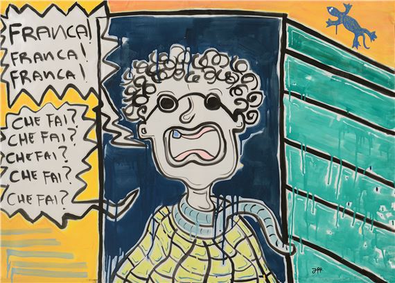 Grandmother Wearing Wool in 40 Degrees in the Shade by Filippo Biagioli, 2024