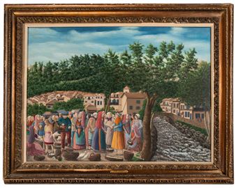 
Marche St. Jean De Pied De Port - August André Bauchant
