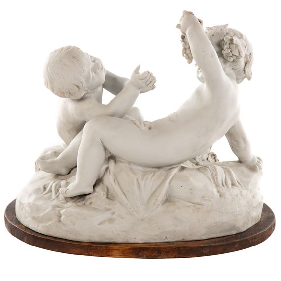 French School, 19th Century | A French Biscuit Figural Group of ...