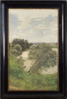 Landschaft auf Rügen - Heinrich Theodor Basedow