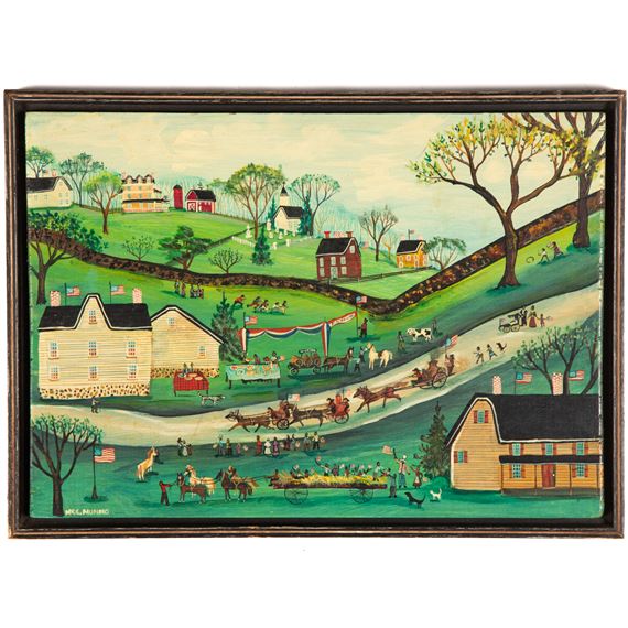 Fireman's Race, July 4th by Janet Munro, 1979