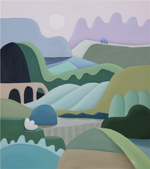 Harmony" from the "Myland" series by Magdalena Magiera, 2025