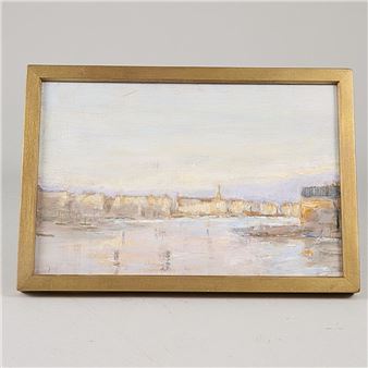 "Mot Strandvägen från Skeppsholmen" - Bo Yson Sjöberg