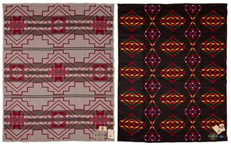Two Ramona Sakiestewa for Pendelton Limited Edition wool blankets - Ramona Sakiestewa