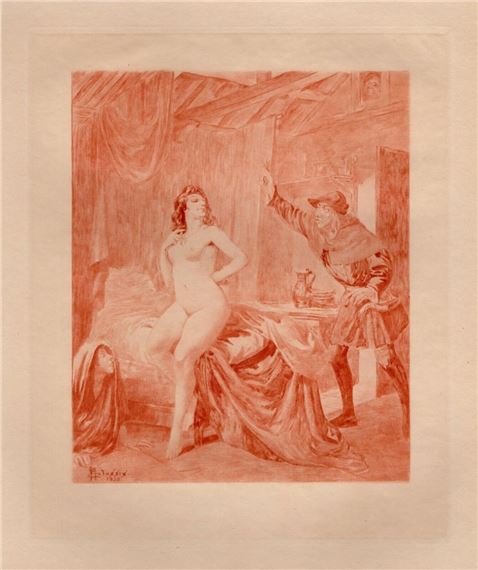 Confident Woman by Edmond Malassis, 1931