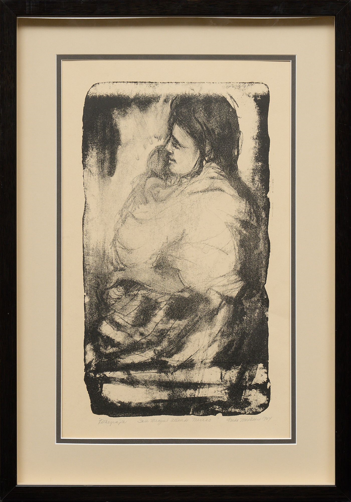 Artwork by Frida Morehouse, San Miguel de Allende, Made of Lithograph