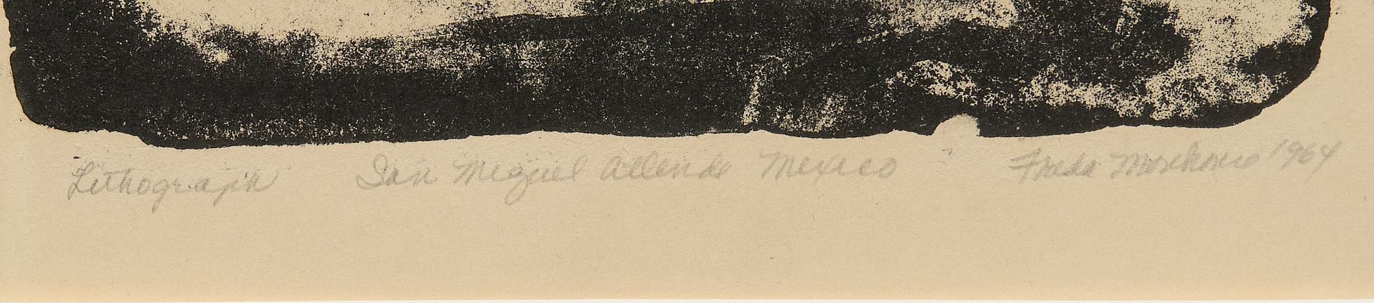 Artwork by Frida Morehouse, San Miguel de Allende, Made of Lithograph