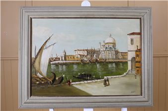 Venetian Scene - Antonio Maria Zanetti I
