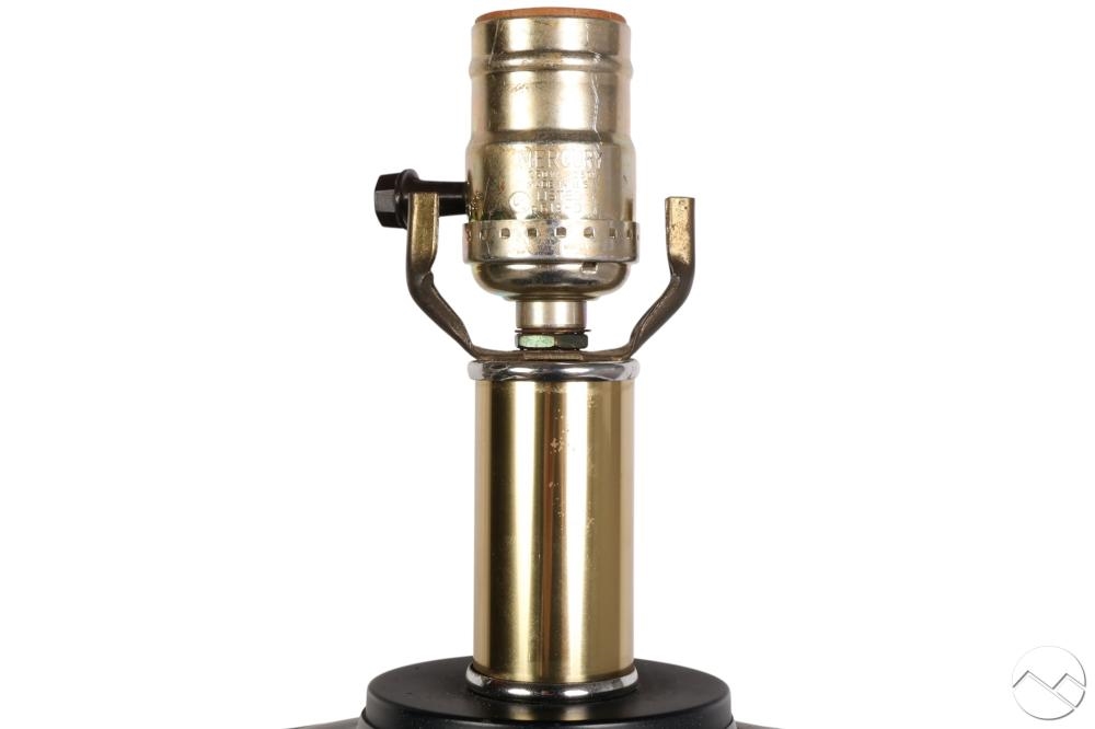 Artwork by Fic Boucheron, Greek Revival Bronze Urn Vintage Neoclassic Lamp, Made of Bronze