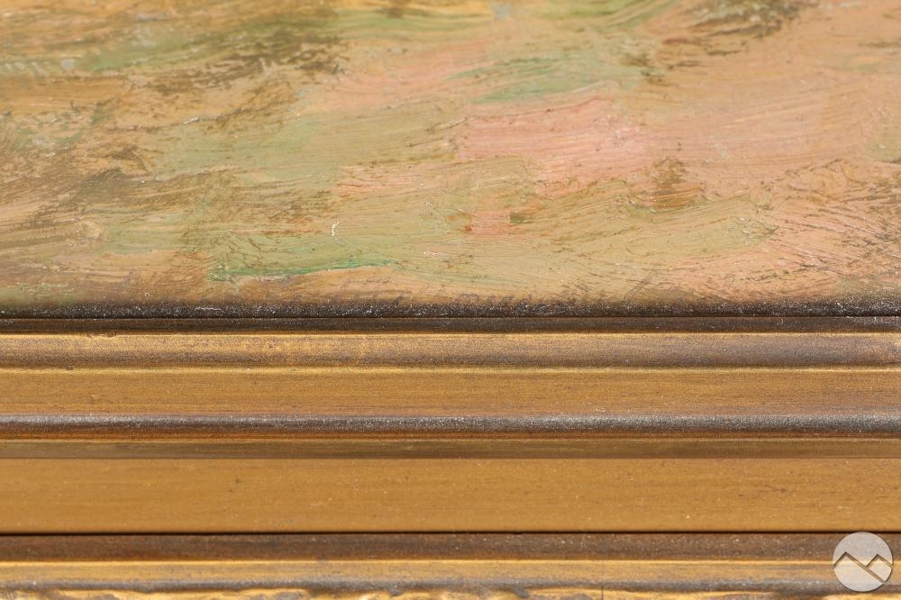 Artwork by James Goodwin McManus, Landscape Painting, Made of oil on board